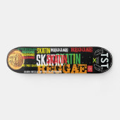 SKATIN REGGAE JMT スケートボード (横)