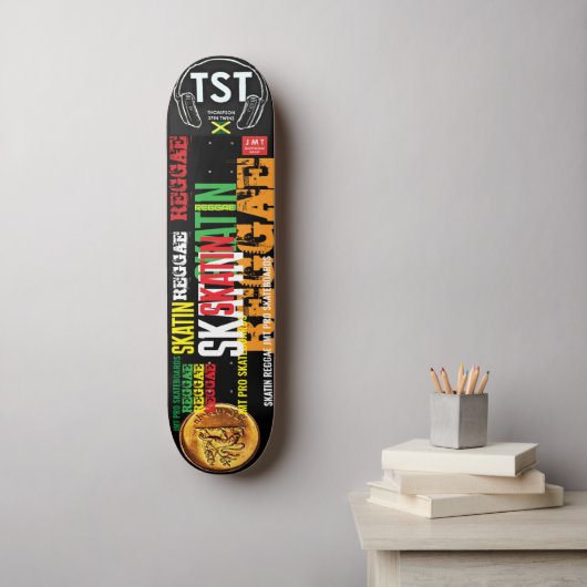 SKATIN REGGAE JMT スケートボード (ウォールアート)
