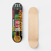 SKATIN REGGAE JMT スケートボード (正面)
