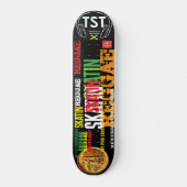 SKATIN REGGAE JMT スケートボード (正面)