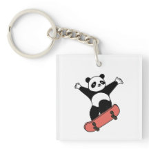 Skating Panda