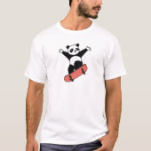 Skating Panda Tシャツ (正面)