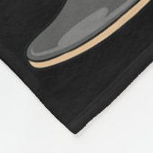 Skating Pug On Skateboard Funny Skateboarding Pug  フリースブランケット (角)