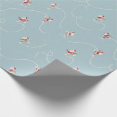 Skating Santa ラッピングペーパー (角)