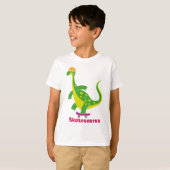 Skatosaurus white tシャツ (正面フル)