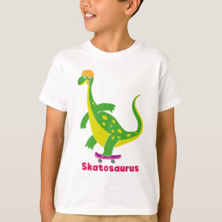 Skatosaurus white tシャツ
