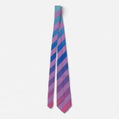 Skaymarts Design Blue Purple Color Neck Tie ネクタイ (裏面)