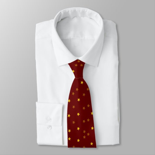 Skaymarts Red Golden Star Neck Tie ネクタイ (タイ)
