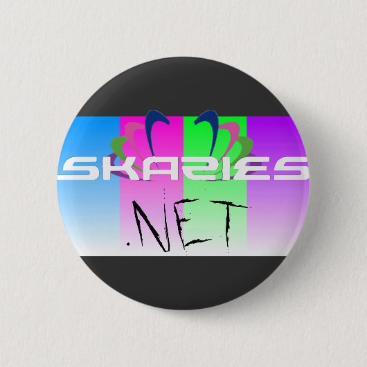 Skazies.netボタン 缶バッジ (正面)