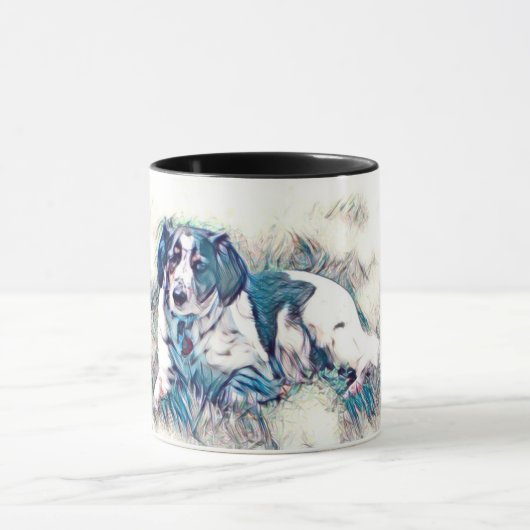 Skeeter犬のコーヒー・マグ マグカップ (中央)