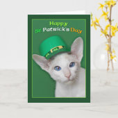 Skeezix -セントパトリックの日 カード (黄色い花)