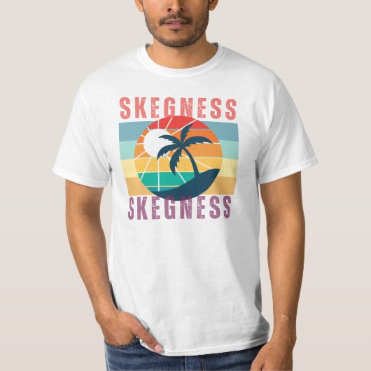 Skegness新しいTシャツエッセンティエル(シール…) Tシャツ (正面)