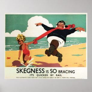 SKEGNESS c.1908 ポスター