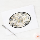 Skelegroポインションラベル 楕円形シール (封筒)