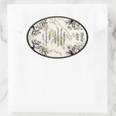 Skelegroポインションラベル 楕円形シール (バッグ)