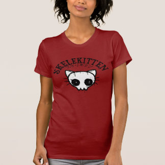 Skelekitten Tシャツ