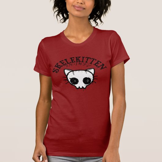 Skelekitten Tシャツ (正面)