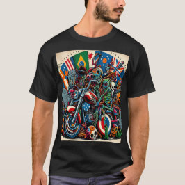 Skeletal Riders on an International Journey Tシャツ