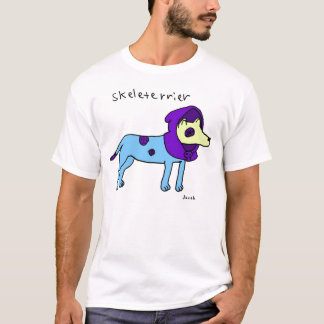 Skeleterrier! Tシャツ