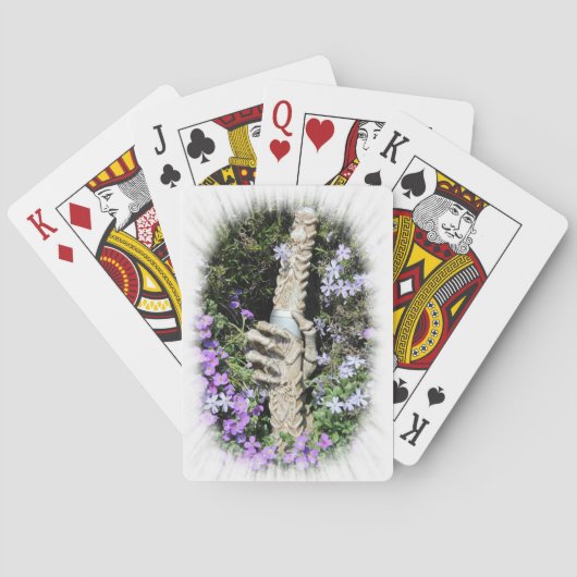 Skelethand – ゴシック様式スピルカルテン トランプ (裏面)