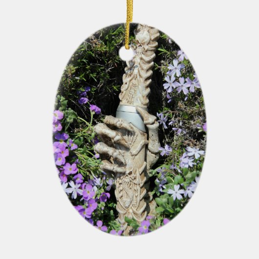 Skelethand – ゴシック/オーナメント セラミックオーナメント (正面)