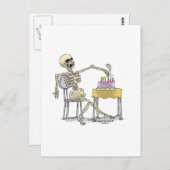 sKeLeToNお誕生日ケーキ ポストカード (正面/裏面)