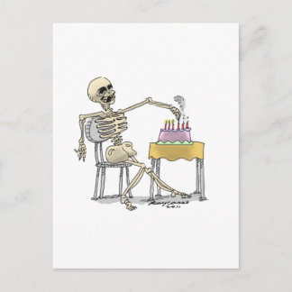 sKeLeToNお誕生日ケーキ ポストカード