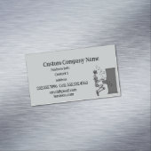 Skeleton'遊s Piano Musicビジネスおもしろいカード マグネット名刺 (インサイチュ)