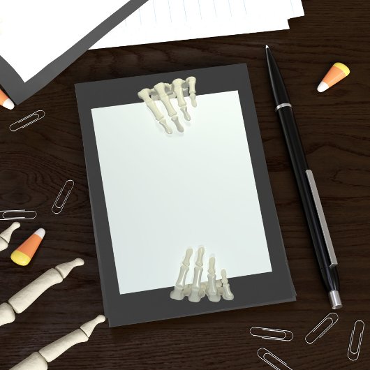 Skeleton 不気味 Hands Creepy Post it Notes ポストイット