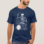 Skeleton 遊's the Drums Artwork Tシャツ (正面)