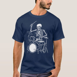 Skeleton 遊's the Drums Artwork Tシャツ