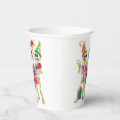 **Skeleton 3D Christm Santa Party – Funnyas Skelet 紙コップ (右)