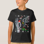 Skeleton 67 Meme Funny Christmas 6 7 Boys Youth Te Tシャツ (正面)