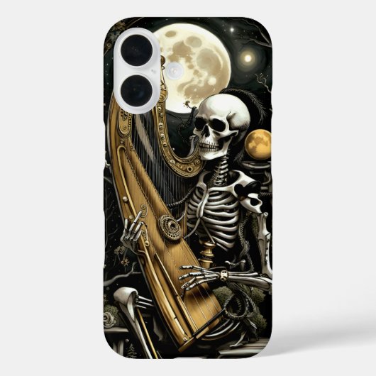 Skeleton and Harp II Case-Mate iPhoneケース (裏面)