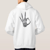 Skeleton Art Hoodie パーカ (裏面)