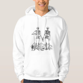 Skeleton Art Hoodie パーカ