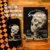Skeleton Bashハローウィンパーティ 招待状