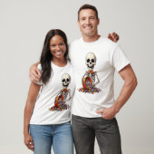 Skeleton Candy Bowl Halloween Tシャツ (ユニセックス)