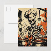 Skeleton Chef シーズンポストカード (正面/裏面)