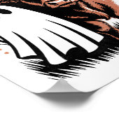 Skeleton Cow Parade ポスター (角)