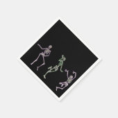 Skeleton Dance  スタンダードカクテルナプキン (角)