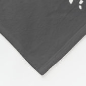 Skeleton Death By Snu Snu Broken Legs Funny Quote  フリースブランケット (角)