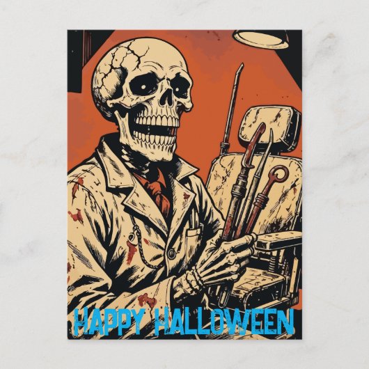 Skeleton Dentist シーズンポストカード (正面)