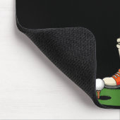 Skeleton Golf Halloween Costume Funny Boys Toddler マウスパッド (コーナー)