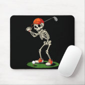 Skeleton Golf Halloween Costume Funny Boys Toddler マウスパッド (マウス)