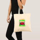 Skeleton Hand Heart Funny Design Style トートバッグ (正面(商品))