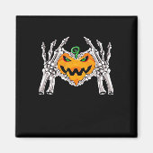 Skeleton Hand Heart Sign Bone Costume Unique Touch マグネット (正面)