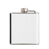 Skeleton Hand with Peaceのサインが表示される フラスク (裏面)