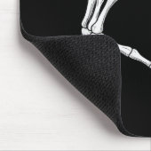 Skeleton Hands Heart Shape Soky Halloween Love Cre マウスパッド (コーナー)