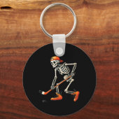Skeleton Hockey Halloween Costume Sport Men Boys K キーホルダー (正面)
